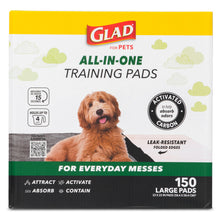 Glad For Pets Activated Carbon Training Pads - 150 Pack