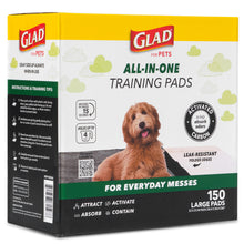 Glad For Pets Activated Carbon Training Pads - 150 Pack