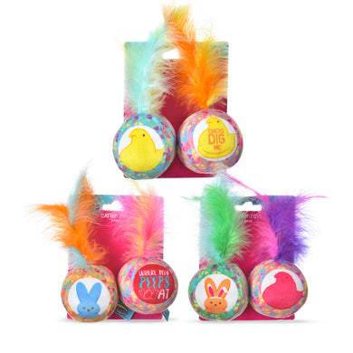 Peeps: Jingle Bell Cat Toy - 2 Pack