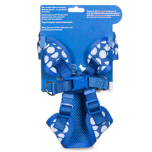 The Dodo Dog Harness, Blue Dodo Print