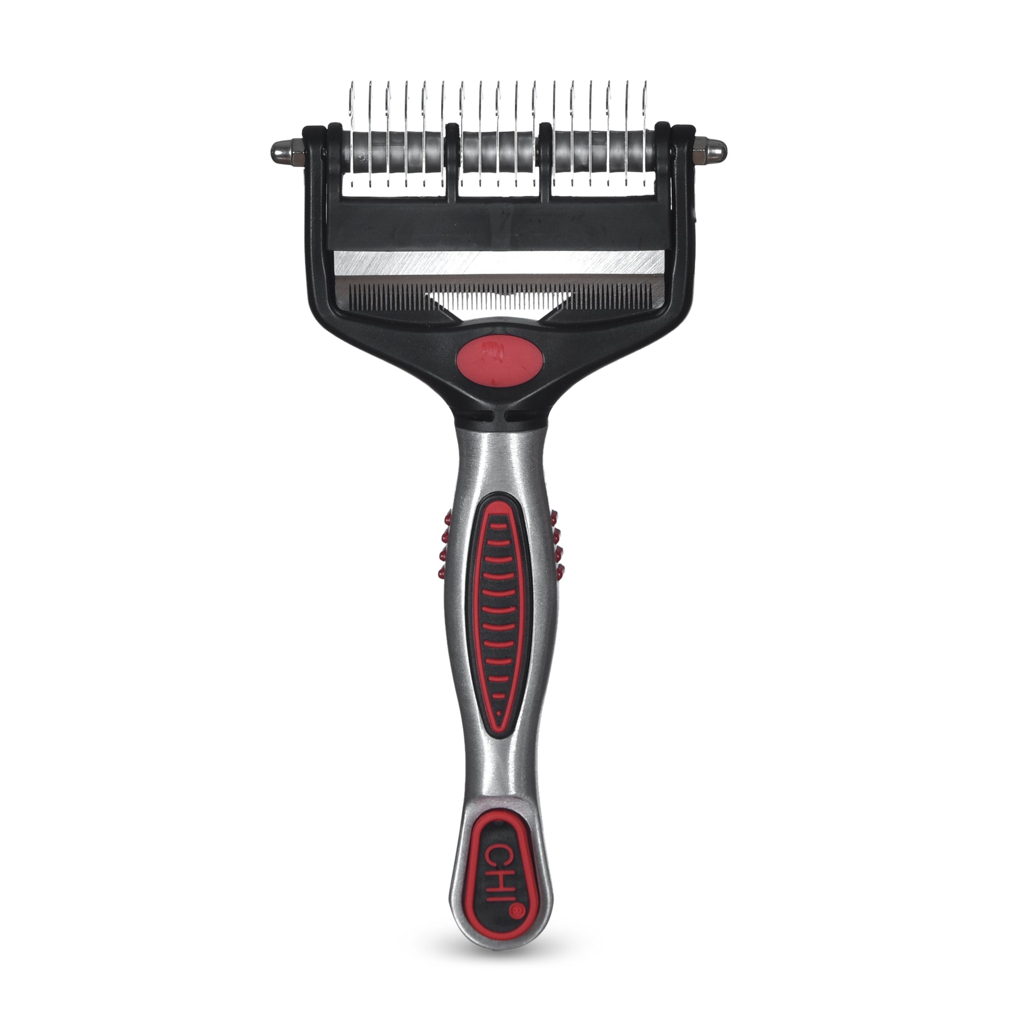 Chi: 2 in 1 Dematting Deshedding Rake Dog – Pets + People
