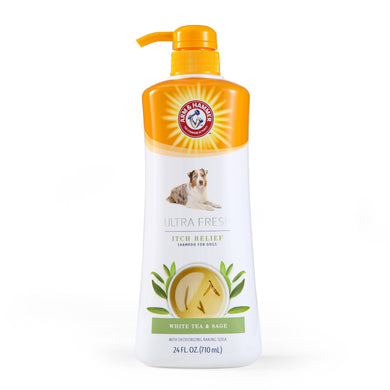 Arm & Hammer Ultra Fresh Itch Relief Shampoo with Oatmeal & Aloe Value Size with Pump 24oz