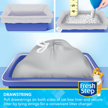 Fresh Step Drawstring Litter Box Liners, Jumbo Size, 36" x 19" - 15 Count