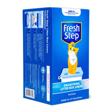 Fresh Step Drawstring Litter Box Liners, Large Size, 30" x 17" - 15 Count