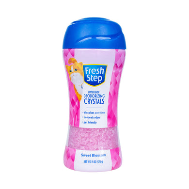 Fresh Step Litter Box Scent Crystals in Sweet Blossom