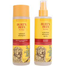 Burt's Bees Holiday Kit - 8 oz - Oatmeal Shampoo & Waterless Bath Spray - Peppermint & Vanilla
