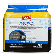 Glad for Pets Heavy Duty Activated Carbon Training Pads - 24" x 24" 100ct