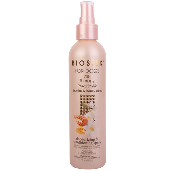 Biosilk for Dogs Silk Therapy Irresistible Deodorizing & Conditioning Spray
