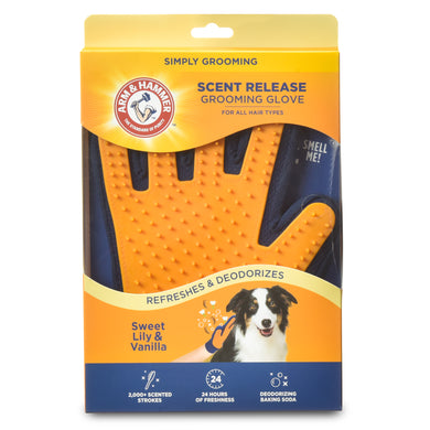 Arm & Hammer: Simply Calm Grooming Pet Glove - Sweet Lily & Vanilla