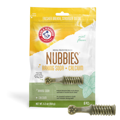 Arm & Hammer Dental Treats for Dogs, Nubbies, Mint Flavor