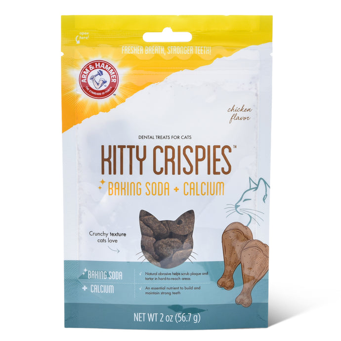Arm & Hammer: Kitty Crispies Cat Dental Treats, 2oz