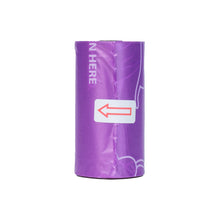 Glad for Pets Scented Waste Bags Refill Rolls, 6 rolls/90 Bags - Purple