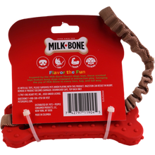 Milk-Bone: 6" Tug and Treat Bone Dog Toy with Bungee