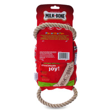 Milkbone: 8" Large Squeaker Box Rope Toy