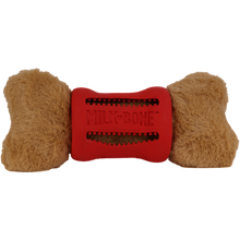 Milk-Bone: 8" Plush and Brush Multi-Texture Dog Toy