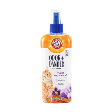 Arm & Hammer Cat Odor Control & Dander Reducing Spray - 8oz - Violet Cedarwood