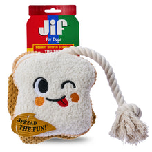 JIF: PB&J Sandwich Scented Rope Toy 12"