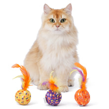 Meow Mix: 2.5" Classic Flavors Jingle Balls Cat Toy - 3pc