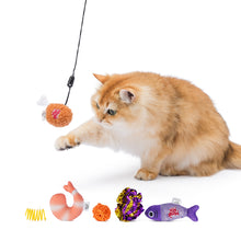 Meow Mix: 18" Interchangeable Teaser Wand Cat Toy