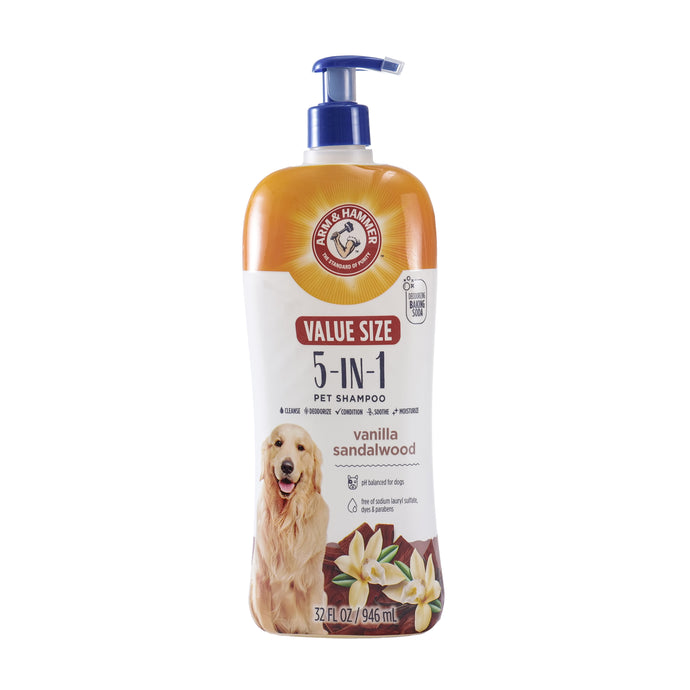 Arm & Hammer 5-in-1 Shampoo - Vanilla Sandalwood - 32 fl oz - VALUE SIZE