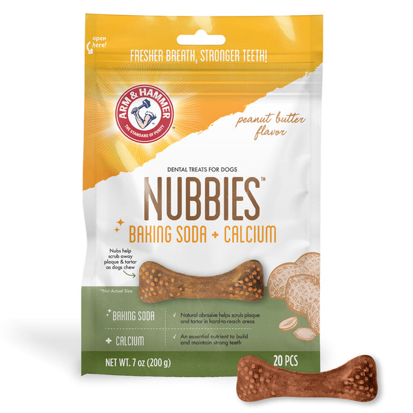 Arm & Hammer: Nubbies Tartar Control Dental Treats - Peanut Butter