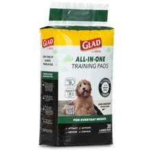 Glad for Pets Activated Carbon Training Pads for Puppies and Senior Dogs, 30 Count