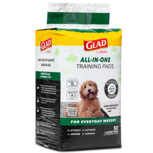 Glad for Pets Activated Carbon Training Pads for Puppies and Senior Dogs, 50 Count
