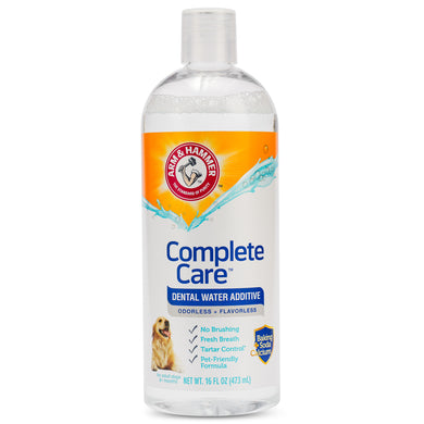 Arm & Hammer Complete Care Dog Dental Rinse, Odorless and Flavorless, 16 oz