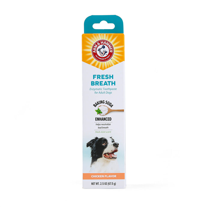 Arm & Hammer Fresh Breath Enzymatic Toothpaste for Dogs, Chicken Flavor