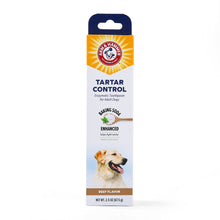 Arm & Hammer Tartar Control Enzymatic Toothpaste for Dogs, Beef Flavor