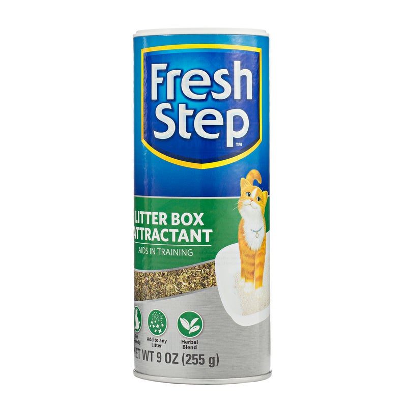 cat litter potting mix Fresh Step Litter Box Attractant Powder, 9 oz – Pets + People