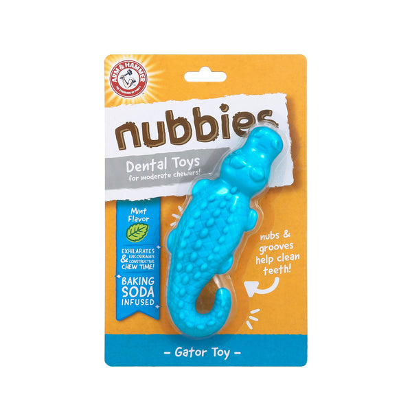 Arm & Hammer: Nubbies Gator Dental Toy for Dogs
