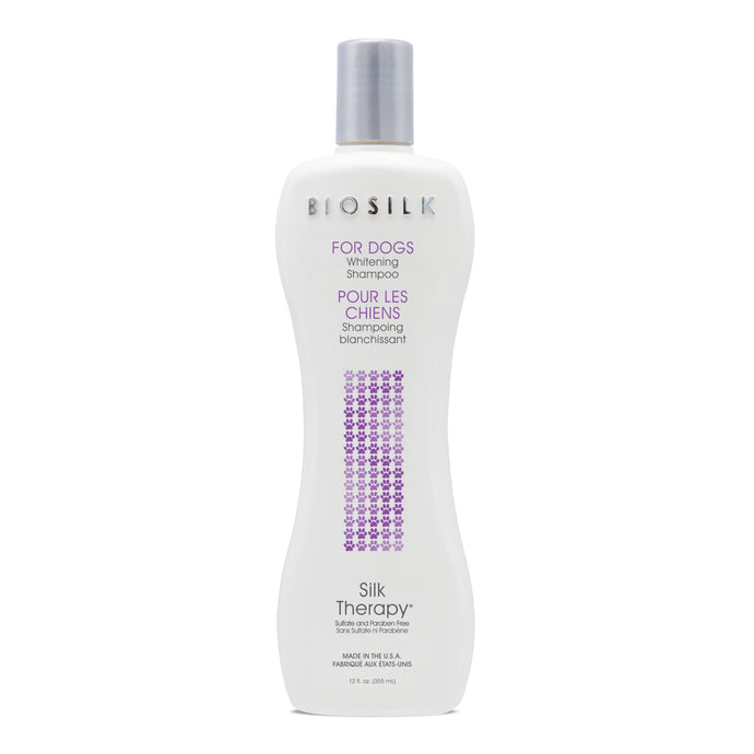 BioSilk for Dogs Whitening Shampoo, 12 oz