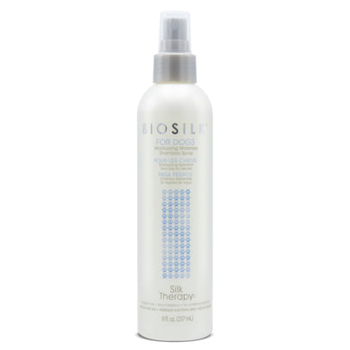 BioSilk for Dogs Deep Moisture Waterless Shampoo Spray, 8 oz